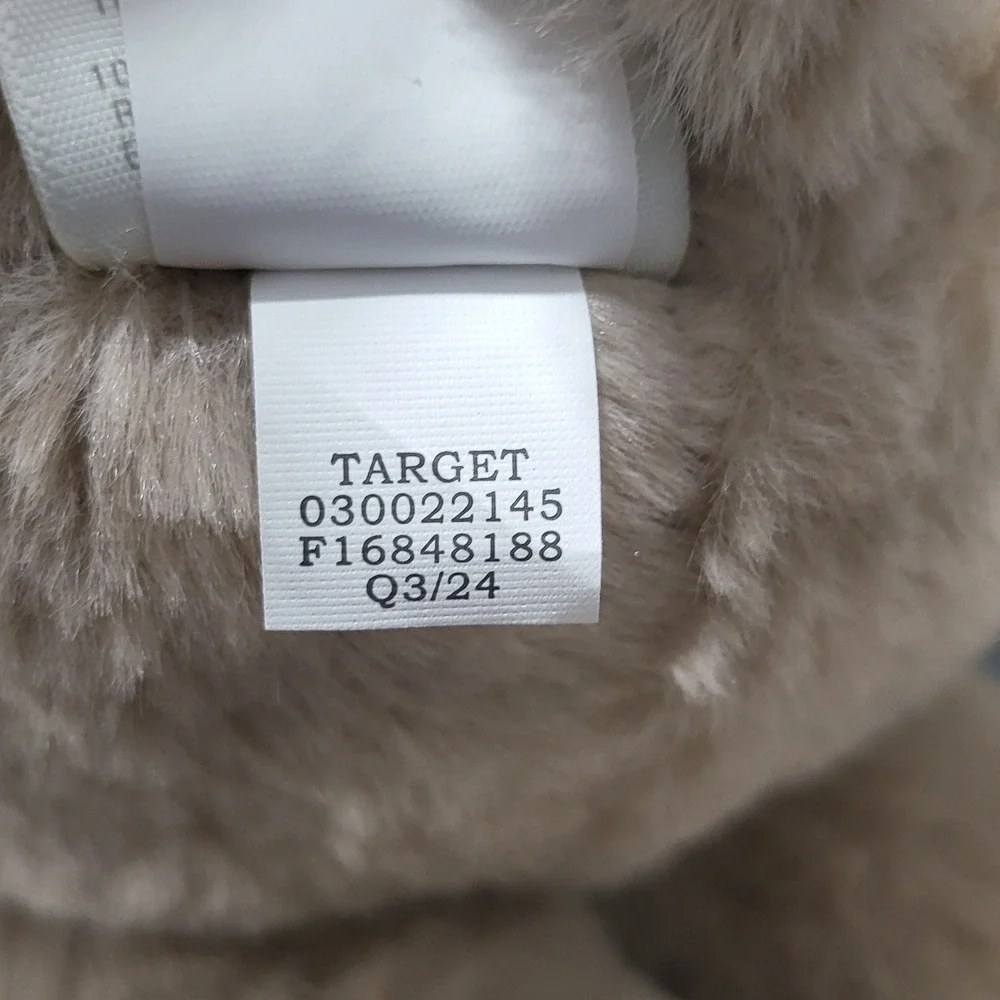 Cloud‎ Island Baby Bear Plush Security Blanket Comfort Toy Tan